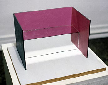 Reverse Reference Grounded (model) (1980), sculpture