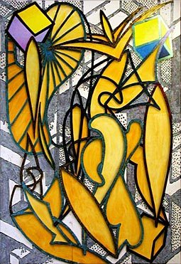 Not a Figure nor the Stillness of Life gone Landscaping (1999-2000), painting