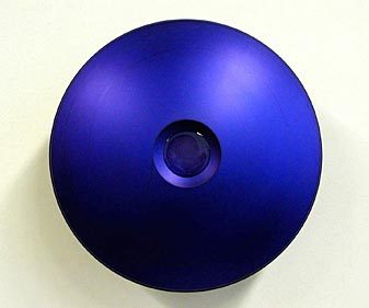 Round Angle-BlueShift (2002), painting