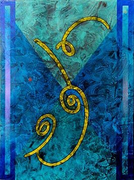 Hue-Scrip 2vrc (2002), painting