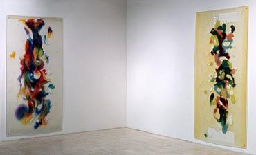 Mizuno Gallery L. A. installation view (1971), painting