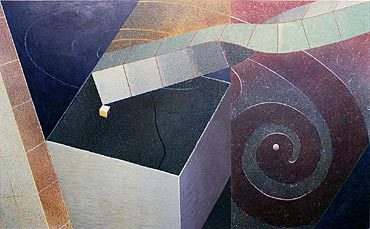 Group Formation (1981), painting