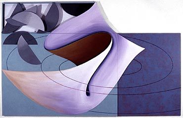 Potential Difference (1982), painting