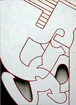 Before Your Face (1987), painting