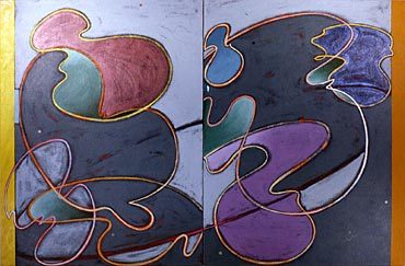 For Dan & Diane (1988), painting