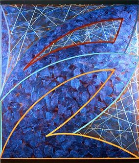 Delandes Plovercrest (1989), painting