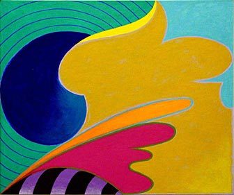 Summer Tropic - I (1991), painting