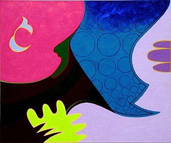 Summer Tropic - II (1991), painting