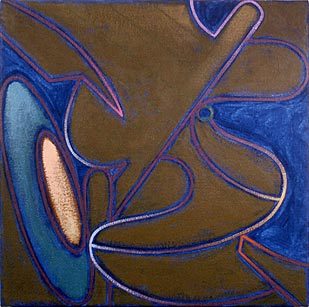 Disc Driver (1991), painting