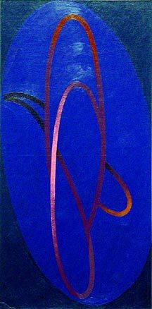 Eliptical Shift - 1 (1992), painting