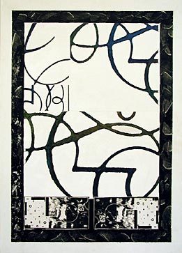 Encriptic - A (1993), painting