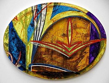 Out of Bounds (1993-94), painting