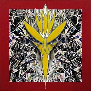 North American Symmetrical Abstraction (1997), painting