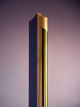 Split Shift Vertical (detail 1 - top) (2002), sculpture