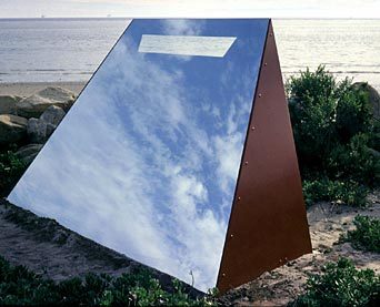 Reflected Sky Horizon Window (1977), sculpture