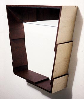 Ten Degree Slant - F.O.R. 40th scale (1980), sculpture