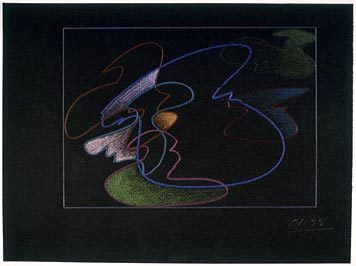 Non-Titled Drawing (1988), paper