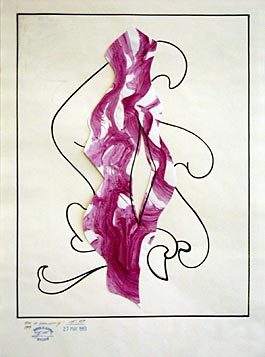 For a Painting - 144 (1993), paper